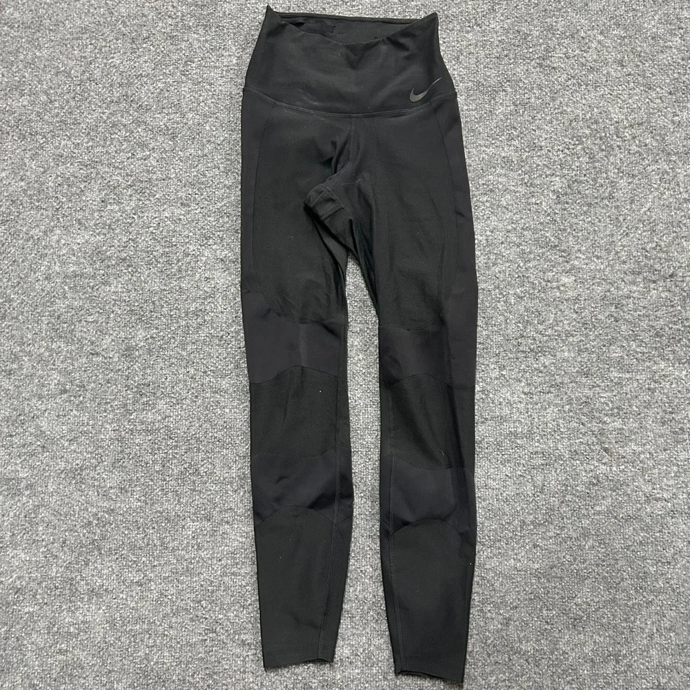 Nike Leggings Womens Size XS Black Dri-Fit Legend High Waisted Athletic Yoga